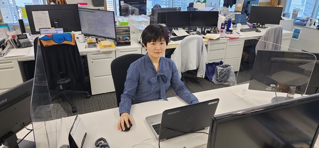 職場風景（名古屋支社AMさん）