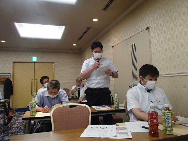北海道支社総会での質疑応答時の質問中